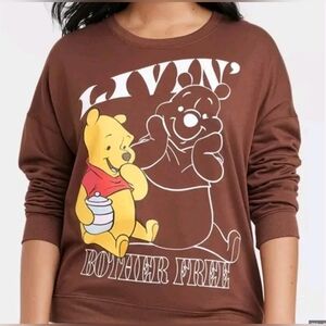 Disney Pooh Swearshirt Size XL